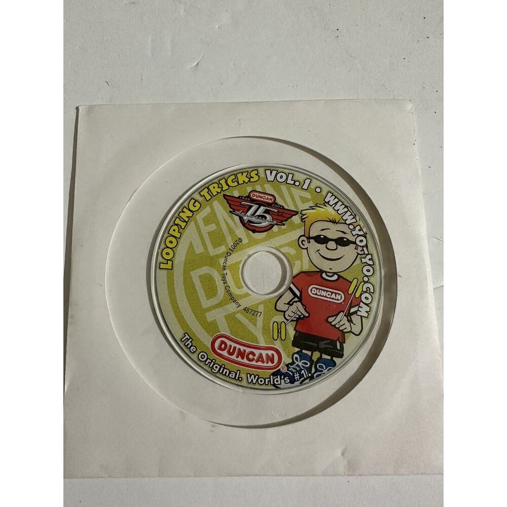 Duncan Yo-Yo String Tricks & Looping Tricks‎ Vol. 1. CD 2003 75th Anniversary
